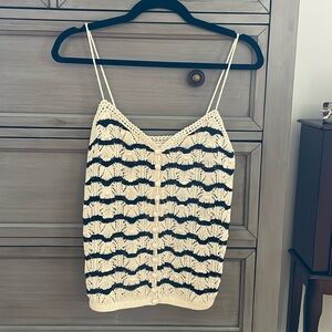 Sézane crochet tank
